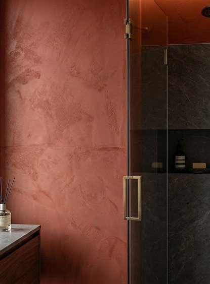 Bagno decorato da Filippo Scuderi